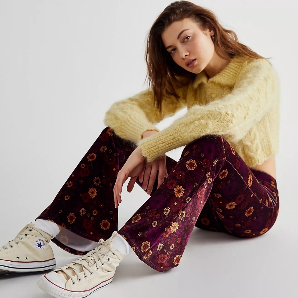 NWOT Free People Montana Flare Pants